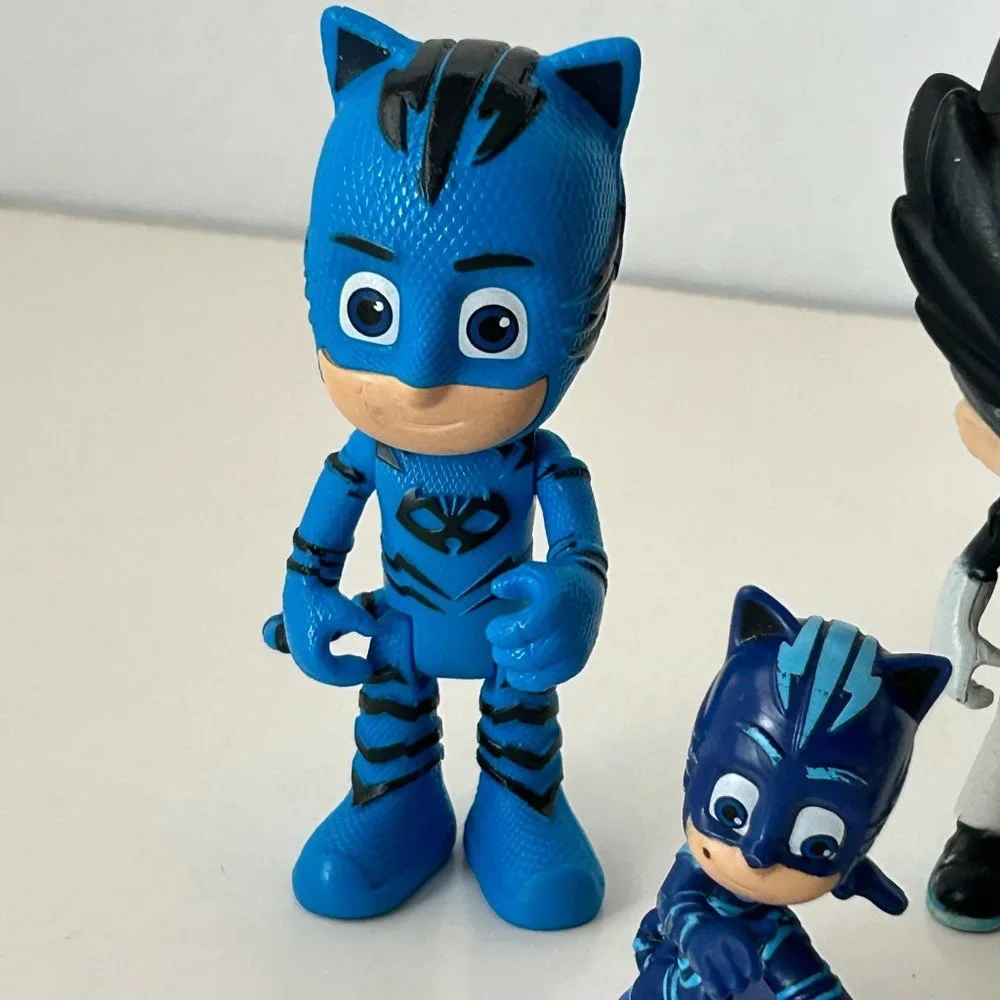 Lot of 7 PJ Masks Figures Gekko Owlette Catboy Romeo Figures Cake‎ Toppers Toys
